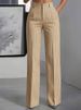 Women's High-Waisted Striped Wide-Leg Suit Pants Summer Elegant Fashionable Versatile Bottoms_ecoleips.com