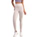 NS High Waist Yoga Pants For Women Nude Tight Peach Hip Sports Fitness Clothing No Embarrassing Lines_ecoleips.com