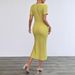 Cross-border Independent Website 2026 Spring/summer New European And American Women's Fashion Casual Solid Color Round_ecoleips.com