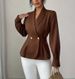 New Women's Spring And Autumn High-end Elegant Casual Fashion Blazer_ecoleips.com