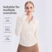 LULU-style High-neck Yoga Zip-up Jacket For Women, With A Nude Feel, Slimming, Tight-fitting, High-elasticity,_ecoleips.com
