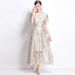 Women's Clothing Evening Gown For Women Luxury Intricate Mesh Embroidery Elegant Sophisticated Design Wedding Dress_ecoleips.com