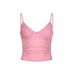 Aria Basics Aria Basics European And American Y2K Lace Vest Solid Color Hot Girl Slim Fit Inner Layer Patchwork French Women's Camisole Street_ecoleips.com
