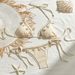 Women's Clothing Solid Color Lace Swimsuit Women's Three Point Sexy Beach Bikini_ecoleips.com