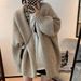 soft grey round neck sweater for men & women breathab cose blend casual pullover, streetwear ential_ecoleips.com