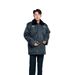 girl Girl Workwear Thickened Security Cotton Jacket Cold-Proof Clothing Winter Multi-Functional Mid-Length Coat_ecoleips.com