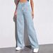 High Waist Wide Leg Jeans For Women: Flattering Straight Cut, Vintage Chic, Effortless Drape_ecoleips.com