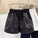 Pure Cotton Shorts For Women, Summer Loose Fit, Slimming Wide-Leg High Waist A-Line Casual Versatile Hot Pants, Ins_ecoleips.com