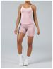 K Color Blocking Sports Suit For Women, Backless Tight Yoga Suit, Quick Drying, Outdoor Running, Fitness Yoga Suit_ecoleips.com