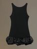 Sweetheart Ruffle Hem Babydoll Dress – Sleeveless Jumper Dress With Bow Accents (Black/Red/Wine/Pink/Green/White/Yellow, S-XL)_ecoleips.com