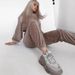 Women's Clothing fashion sports suit long sleeved hooded sweatshirt trousers two piece suit_ecoleips.com