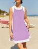 Summer Color Block Sleeveless Dress for Women Casual Loose Fit Beach Vacation Style European And American Fashion Trendy 2026_ecoleips.com