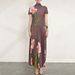 Women's Fashionable High-End Pleated Slim Skirt Two Piece Suit Casual Summer French Style Set Reducing Age_ecoleips.com