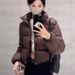 Off-Season Version Kendall Jenner Style Short High-Waisted Thickened Down Jacket For Petite Women, European And American_ecoleips.com