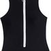 New Arrival Women's Zip-Front One-Piece Swimsuit – High-Cut Sexy Monokini With Built-In Bra (S-XXL, Black/Red)_ecoleips.com