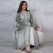 Women's Clothing Puff Sleeve Cardigan Dubai Elegant Long Skirt Middle East Robe Hot Diamond Three Piece Set_ecoleips.com