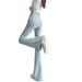 Waist-cinching, Hip-enhancing, Elongated Women's Jeans, 2025 New Fashion Trend, Super Popular Flared Pants,_ecoleips.com
