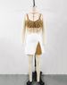 Women's Clothing 2025 Spring Summer Hot Girl Chain Unique Design Set Dress Fashion Party Two-Piece Trendy_ecoleips.com