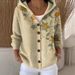 3d Print Hooded Sweatshirt For Women – Oversized Streetwear Pullover With V-Neck (S-4xl, Polyester Blend, Y2k Aesthetic)_ecoleips.com