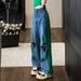 Women's Clothing Women's Casual Trendy Two Piece Set Summer High Waisted Ripped Jeans Short Top Youthful Style_ecoleips.com