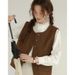 Aria Basics French Retro Versatile British-style Layered Outerwear Vest For Women, 2025 Autumn And Winter New Model, High-end Feel,_ecoleips.com