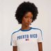 Women's Puerto Rico Flag Print Short Sleeve Jersey Top Breathable Polyester Sports Tee for Soccer Fans And Casual Wear_ecoleips.com