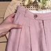 Suitable For All Seasons Foot Basin Country 2025 Summer Pink Tencel Wide-Leg For Women Cotton Linen Straight High-Drape Pants_ecoleips.com