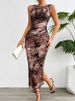 Women's Clothing Spring And Summer Temperament Slim Sleeveless Dress_ecoleips.com