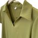 Women's Clothing V Neck Short Polo Shirt Short Sleeved T Shirt_ecoleips.com