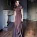 Elegant Long Dress Style Autumn New Solid Color Waist Cinching Pleated Women's Fashion Dress_ecoleips.com