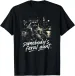 Women's T-Shirts Somebody's Feral Aunt Raccoon Iced Coffee Sarcastic Animal T-Shirt_ecoleips.com