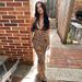 European And American Style 2023 Spring-summer New Women's Fashion Lace Trim Strapl Sexy Backl Slim-fit Printed_ecoleips.com