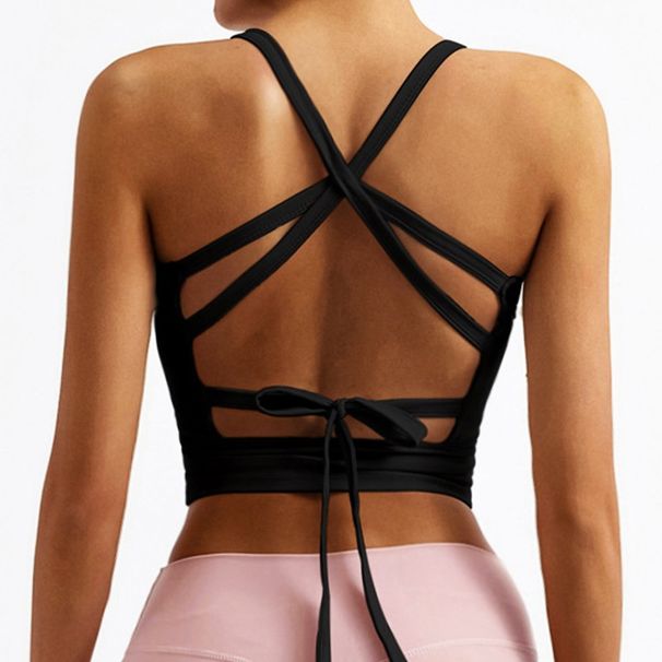 Cloud Hide HOT Girls Sports Bra For Fitness Women Workout Underwear Gym Camis Yoga Crop Tank Top Running Vest Training Shirt_ecoleips.com