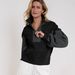 Cross-border Hot-selling Stylish Zip-up Color-blocked Loose-fitting Long-sleeve Sweatshirt With Decorative Lines, Trendy_ecoleips.com