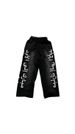 Unisex Retro Straight Trousers European American Style Trendy Brand Letter Print Street Fashion Bottoms for Women_ecoleips.com