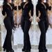 Women’s Long-Sleeve Collar Jumpsuit – Mid Waist Office & Commuter Romper (S-XL, 6 Colors)_ecoleips.com