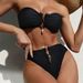 Women's Sexy Push-Up Bikini Set - Big Bust Support & High-Leg Split Design (European & American Style)_ecoleips.com