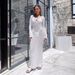 Women's Clothing Sun Protection Dress Sexy Perspective Hollow Knitted Seaside Holiday Beach Long Dress_ecoleips.com