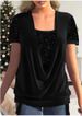 Aria Basics Aria Basics 2023 Spring/Summer New European And American Casual Fashion Two-Piece Top T-Shirt Women's_ecoleips.com