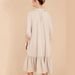 Women's Clothing Single Breasted Puff Sleeve Dress Short Sleeve Dress_ecoleips.com