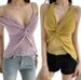Purely Sensual Lace Spliced Halter Neck Camisole Women, Summer Design, V-neck Sleeveless Slim-fit Top For Outerwear_ecoleips.com