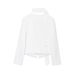 New European American Foreign Trade Style Lace-up Top For Women, With Unique Design, Elegant Deep V-neck, And High-end_ecoleips.com