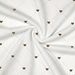 Women's Polka Dot Short Sleeve T-Shirt Heart Print round Neck Elegant Blouse Breathable Polyester Top_ecoleips.com
