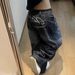 Women's Clothing Retro Washed Scimitar Jeans Summer New Hot Girl High Street Design Loose Casual Wide Leg Pants_ecoleips.com