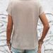 Cross-border Real Shot Of New European And American Fashion Short-sleeve Button T-shirts_ecoleips.com