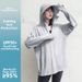 Women's Summer Wide Brim Sun Protection Clothing UV Protection Ice Silk Loose Fit Casual Breathable Outdoor Cycling Coat_ecoleips.com