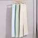Washed Wide-Leg With Drawstring Elastic Waist 2025 And Autumn Pants 2026 New Spring Women's Clothing_ecoleips.com