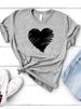 Summer European And American Cross-border Foreign Trade Plus-size T-shirt, Round-neck Casual Loose-fitting Short-sleeve_ecoleips.com