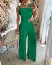 Women's Clothing New Products Spring And Summer White Irregular Long Suspender Suit Straight Pants_ecoleips.com