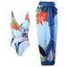 Women's Clothing Conservative Belly Covering Slim Vacation Beach Hot Spring Swimsuit French Retro Conjoined Bikini_ecoleips.com